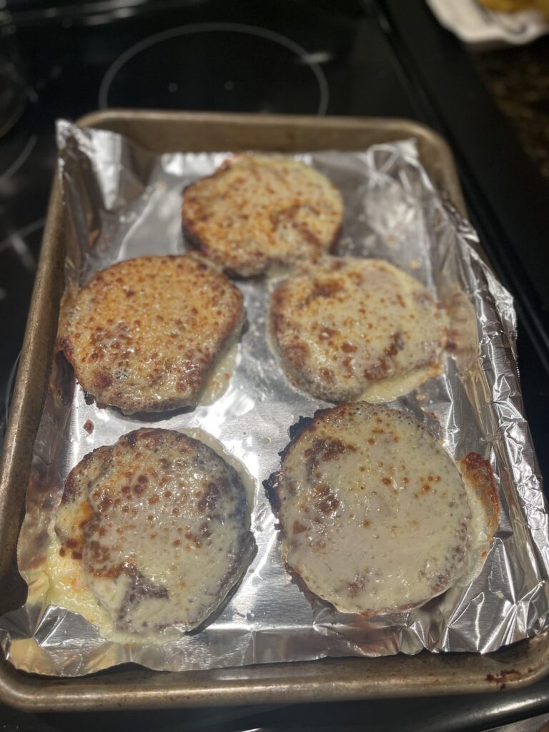 Low carb eggplant parm