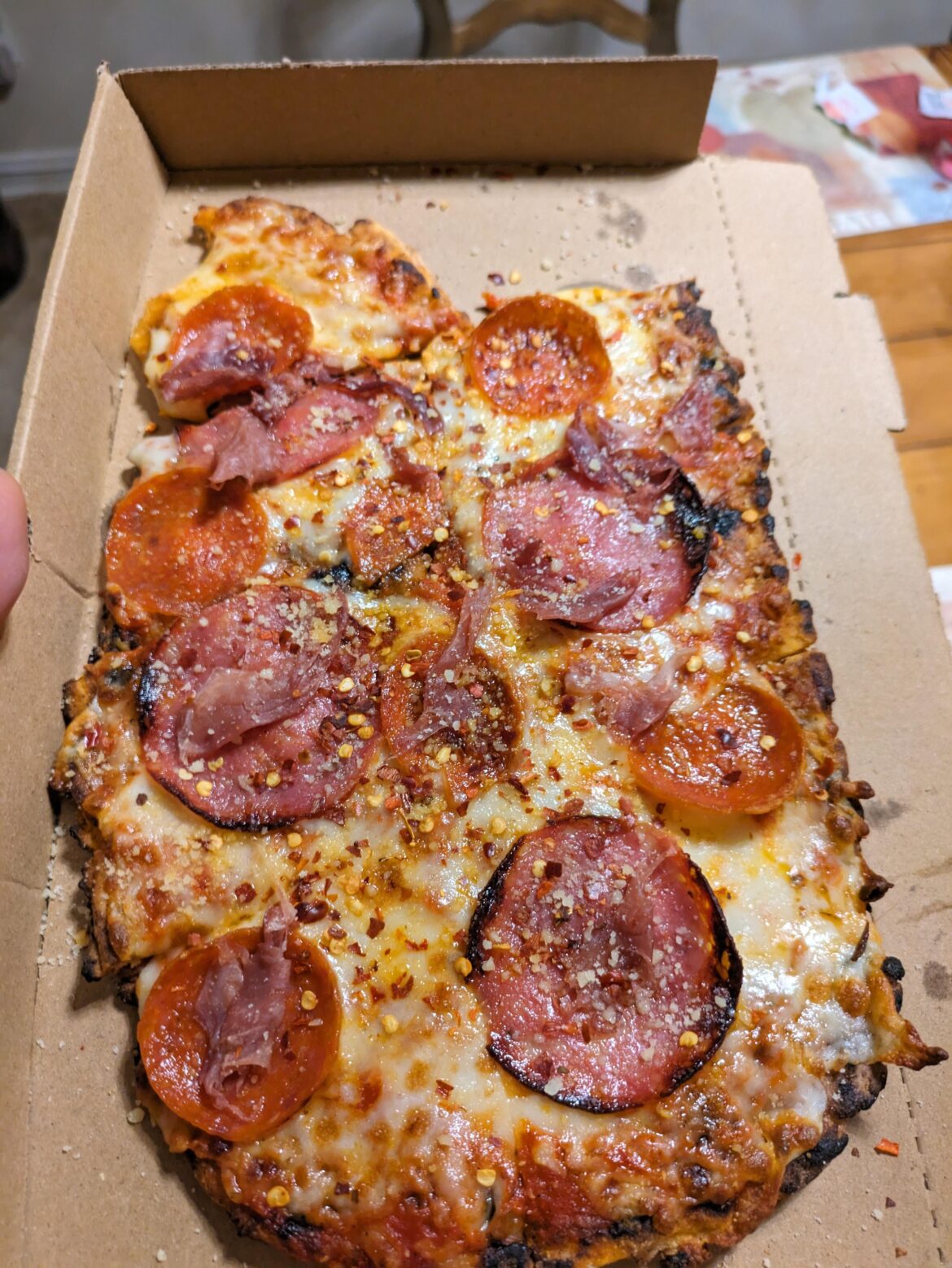 Ma Duke's pizza is actually pretty incredible (for gluten free at least) if you're ever near Agoura Hills