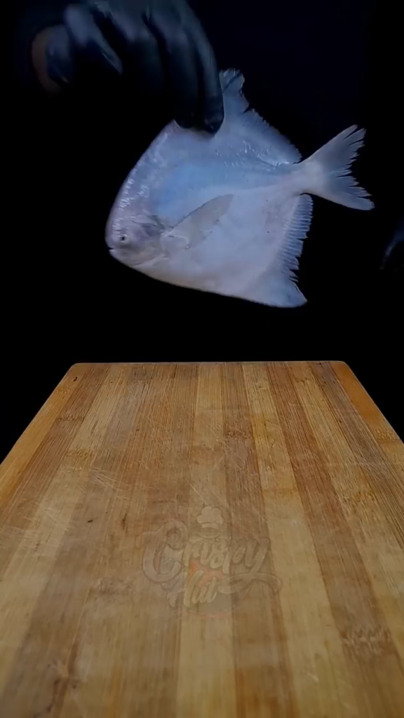 Spicy Pomfret Fish Fry (Vaval)