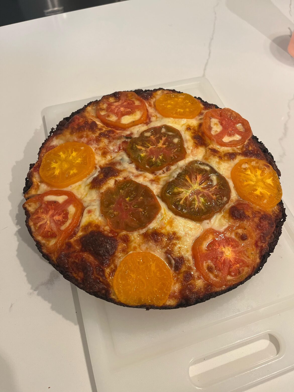 My entry to the cast iron pizza club