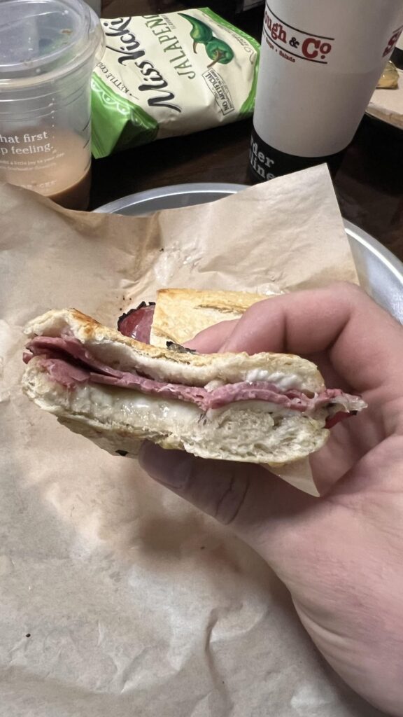 Sourdough & Co : I ordered a pastrami w/ extra meat. I confirmed this is extra meat.