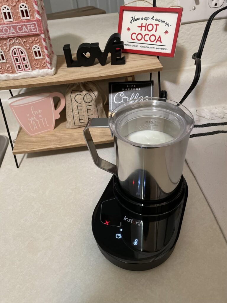 Love making lattes with my new frother!