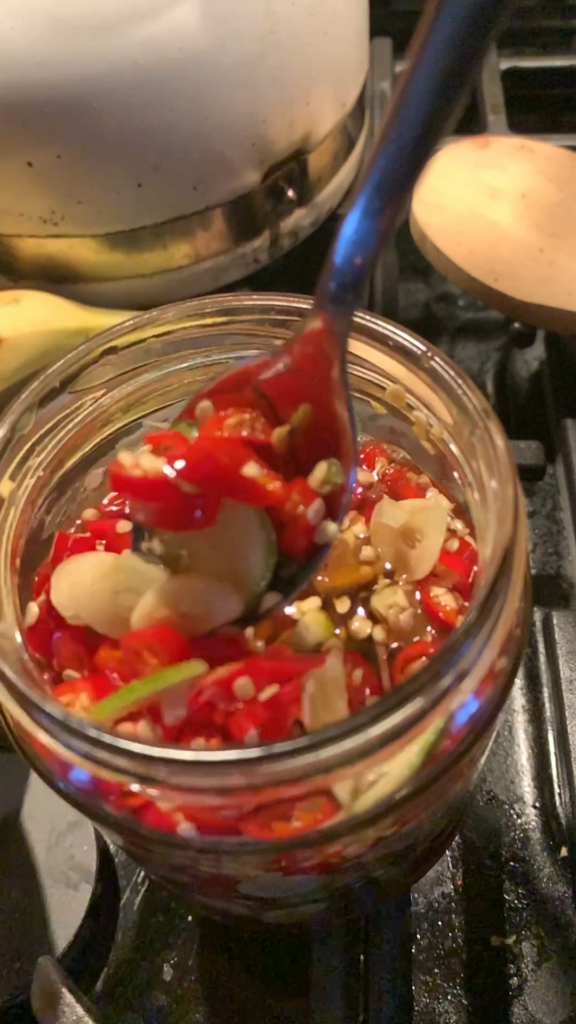 Prik Nam Pla (Thai Bird Chilli Condiment) Prik Nam Pla (Thai Bird Chilli Condiment)