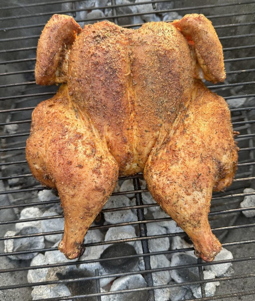 Whole Chicken On a Basic Weber Kettle