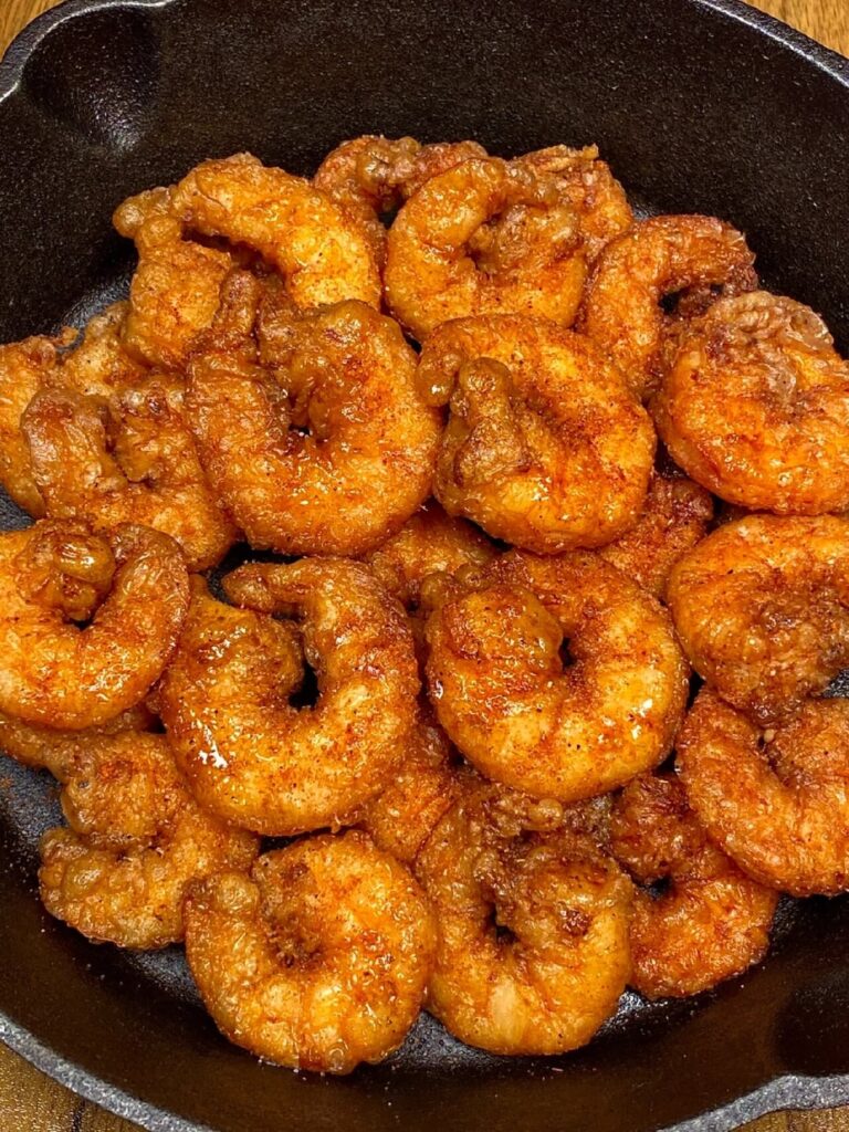 [homemade] Spicy Fried Shrimp