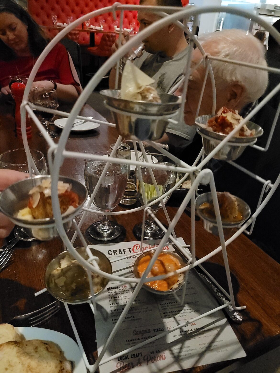 Meatballs in A Ferris Wheel. 10/10 would ride again