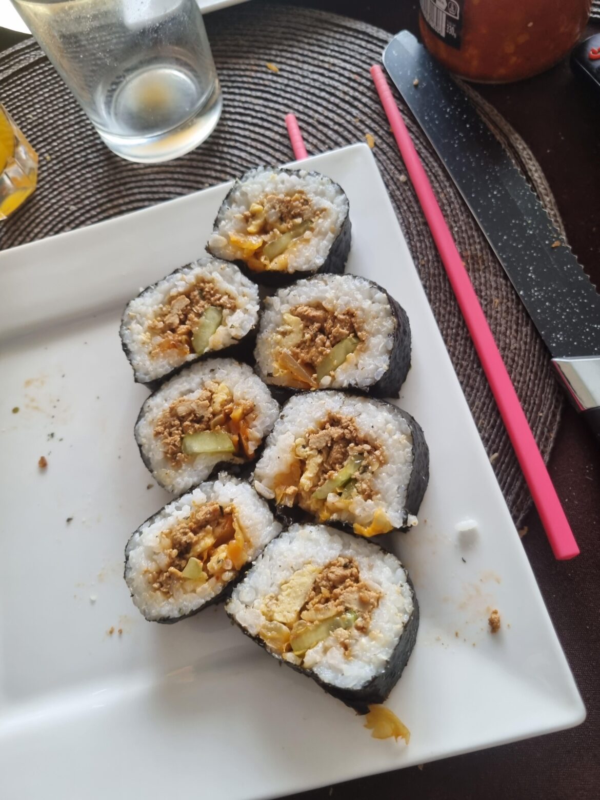 Vegetarian Gimbap