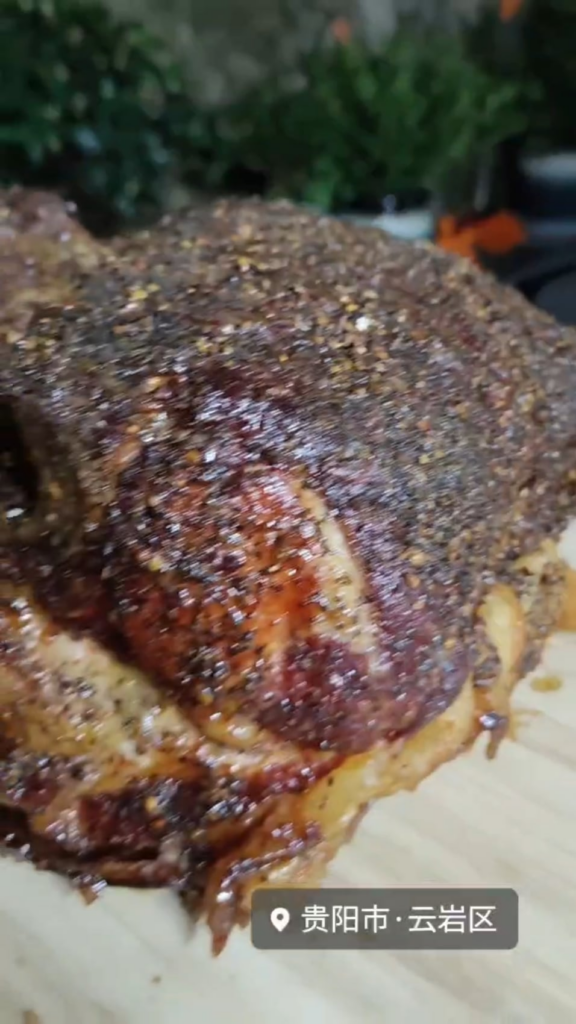 Smoked a 30lb pig leg and shoulder