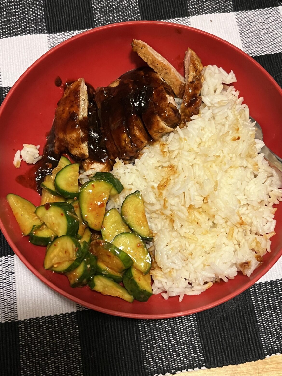 Spicy ginger pork chops!