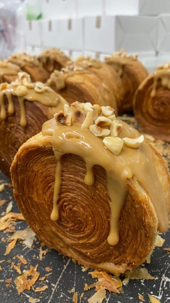 Hazelnut Croissant Roll