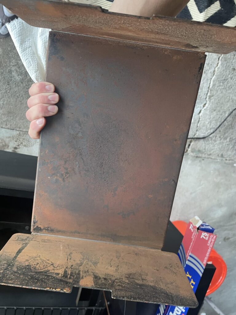 Should my new baffle and tray look like this?