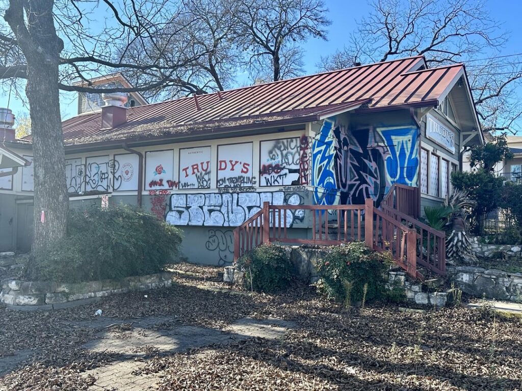 Could the original Trudy’s look any worse? Could the original Trudy’s look any worse?