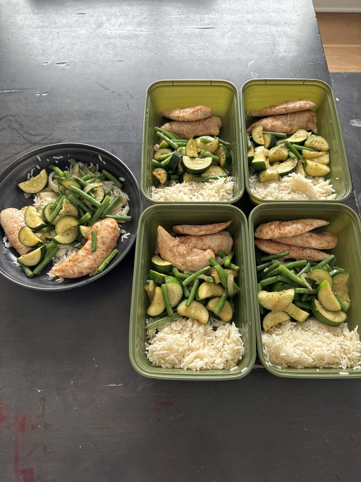Lunch + meal prep