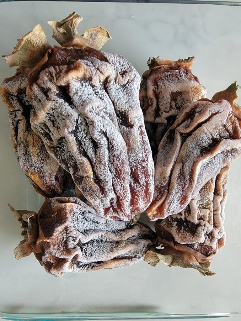 "Made" Dried Persimmon (곶감)