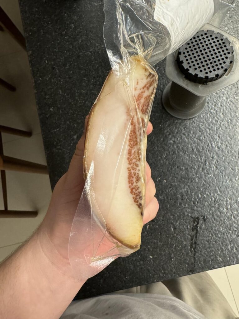 Is this bad guanciale for carbonara?