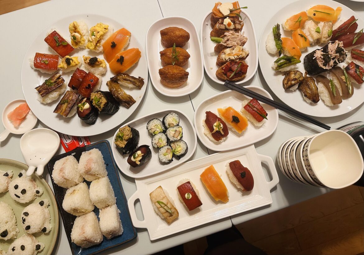 Vegetarian Sushi Night