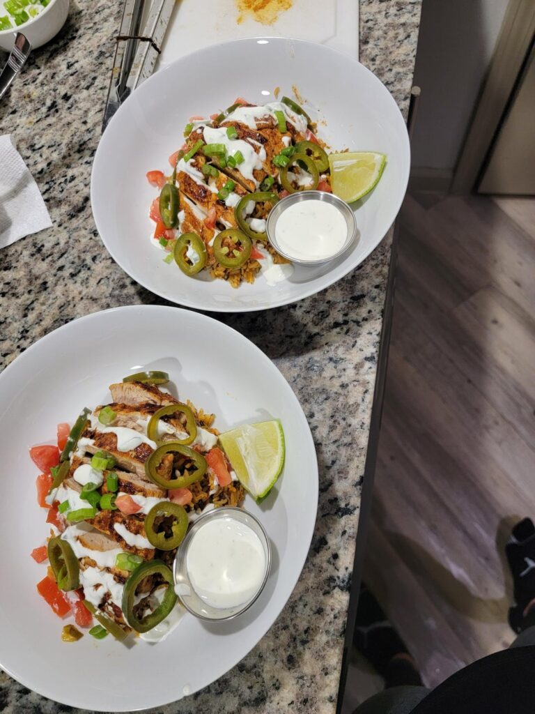 Recreated the Spicy Peruvian chicken with non-HF ingredients