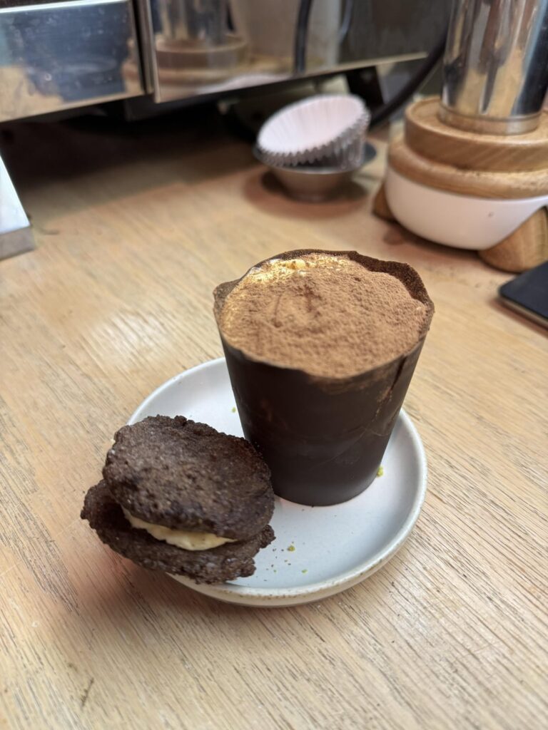 Keto Tiramisu chocolate “cupcake”