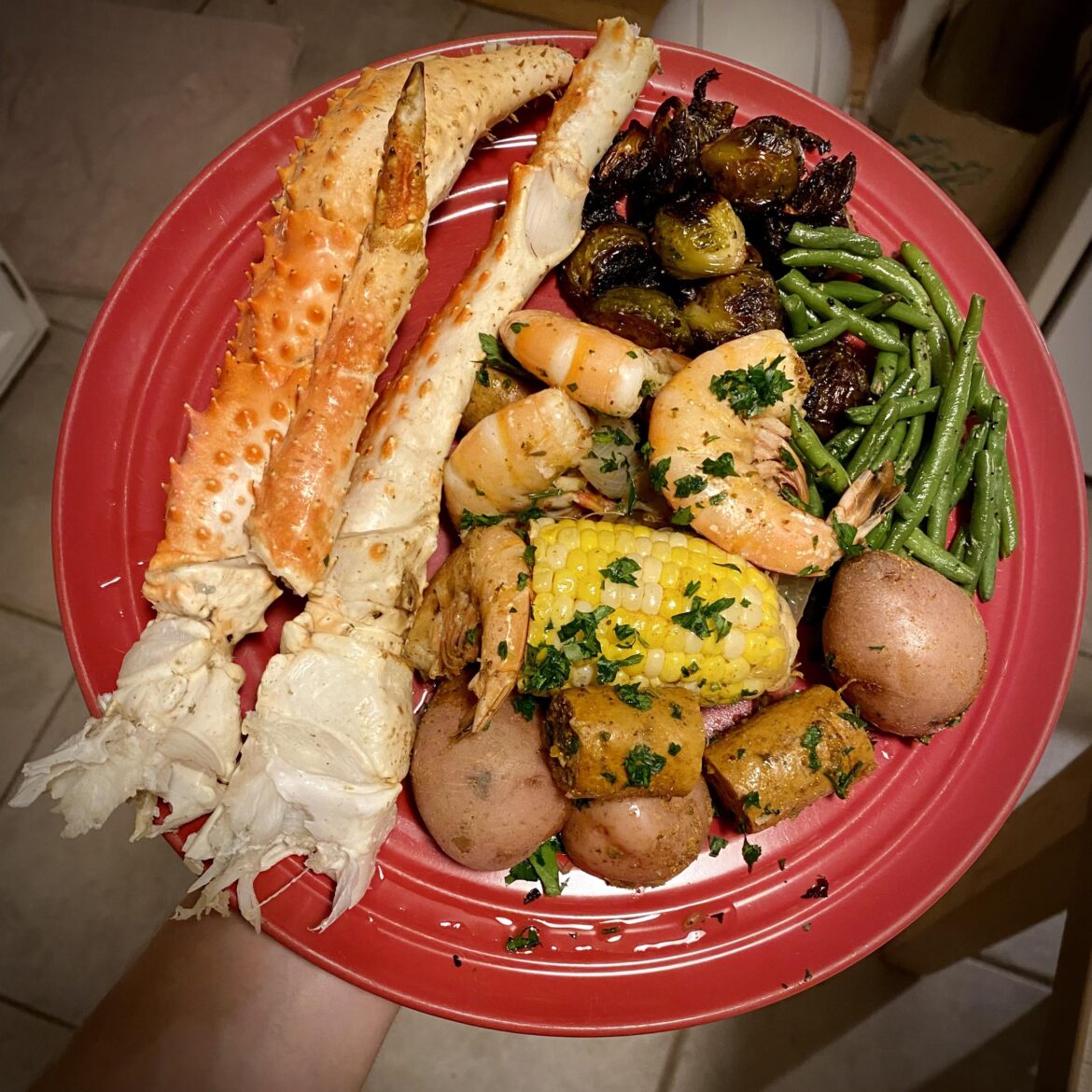 King crab and shrimp boil King crab and shrimp boil