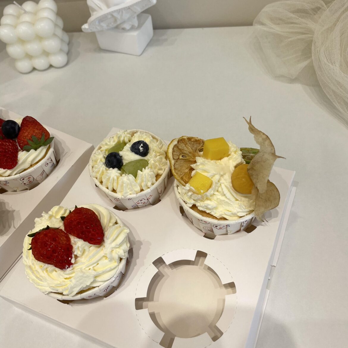 I made three cakes, but I still have one square left. I don’t know what flavor to make.