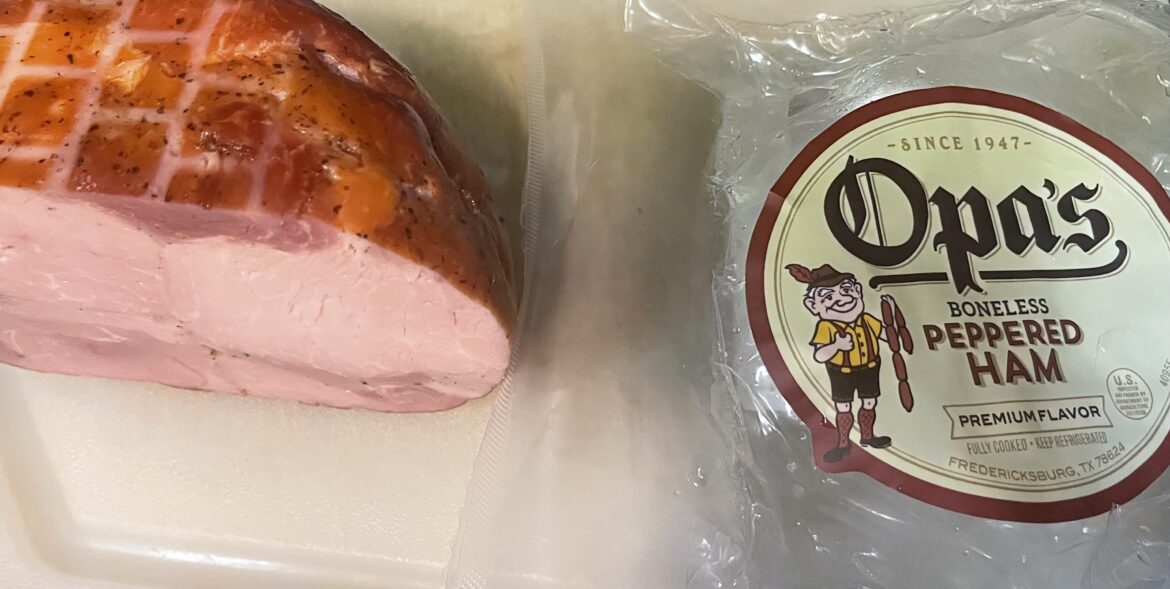 Opa’s ham at HEB Opa’s ham at HEB
