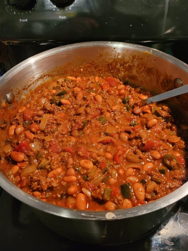 Made some chili to survive Nashville's Snowpocalypse