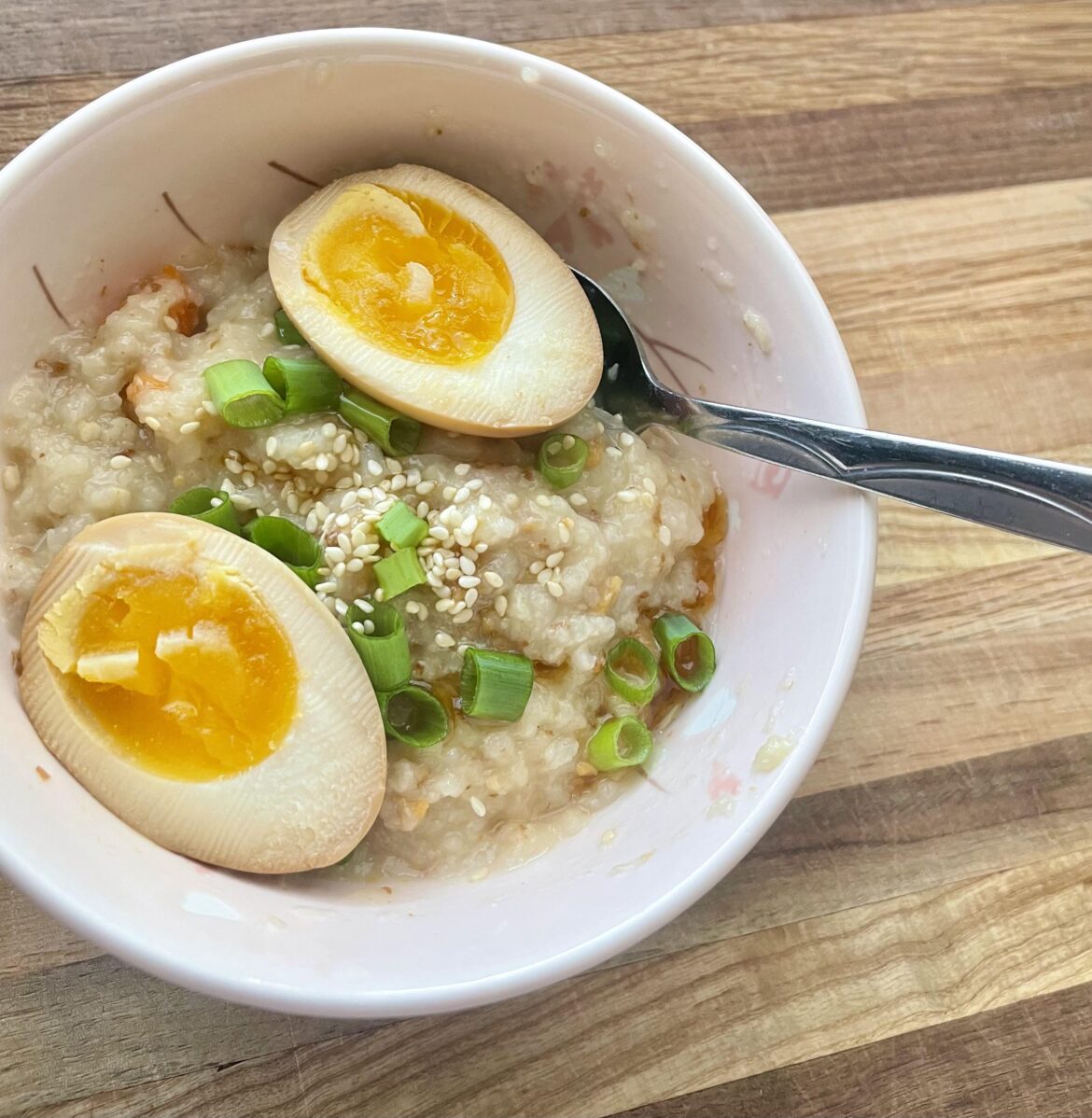 Made some congee to help me feel better 🤧🤧🤧