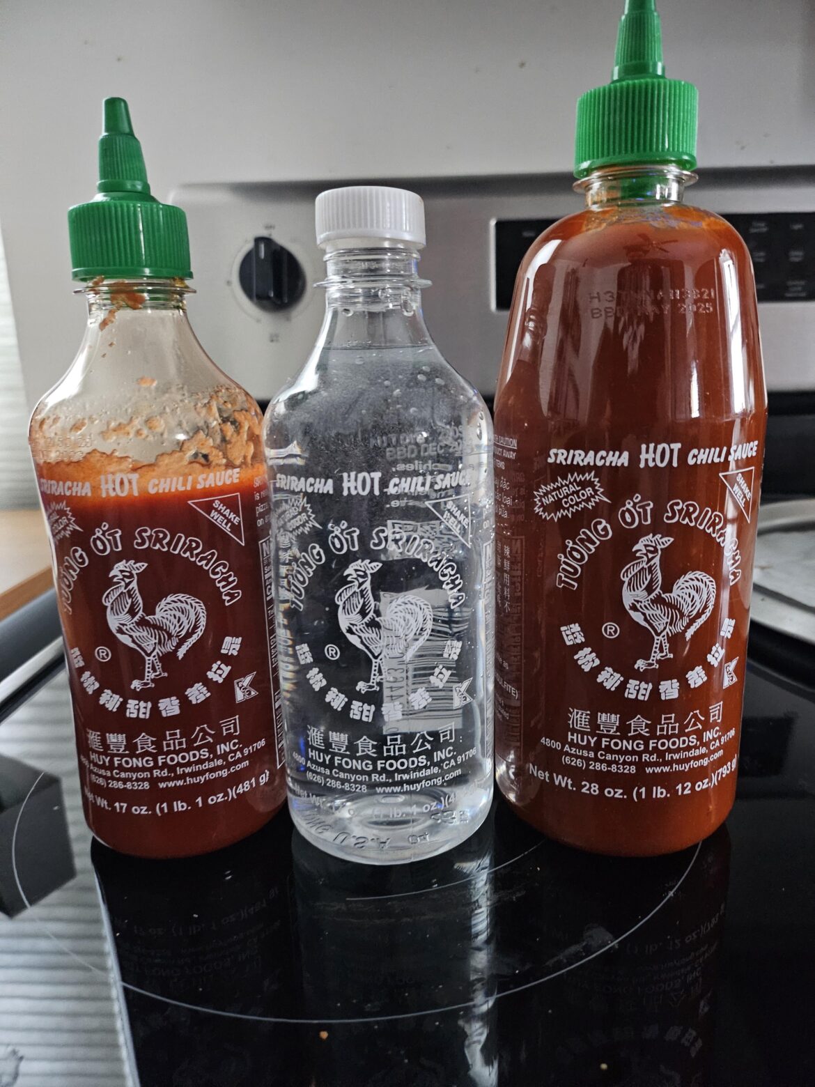 Sriracha it's not the same