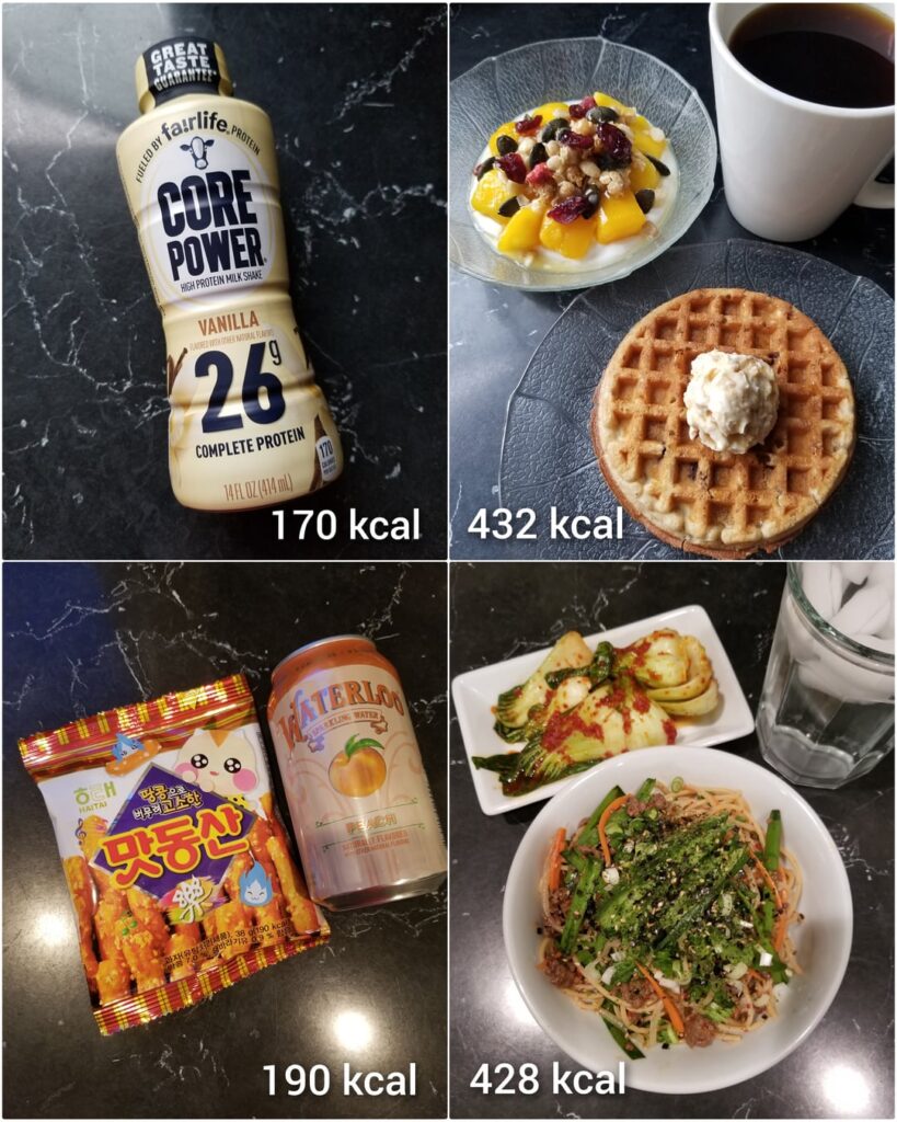 Food Log (1221 kcal)