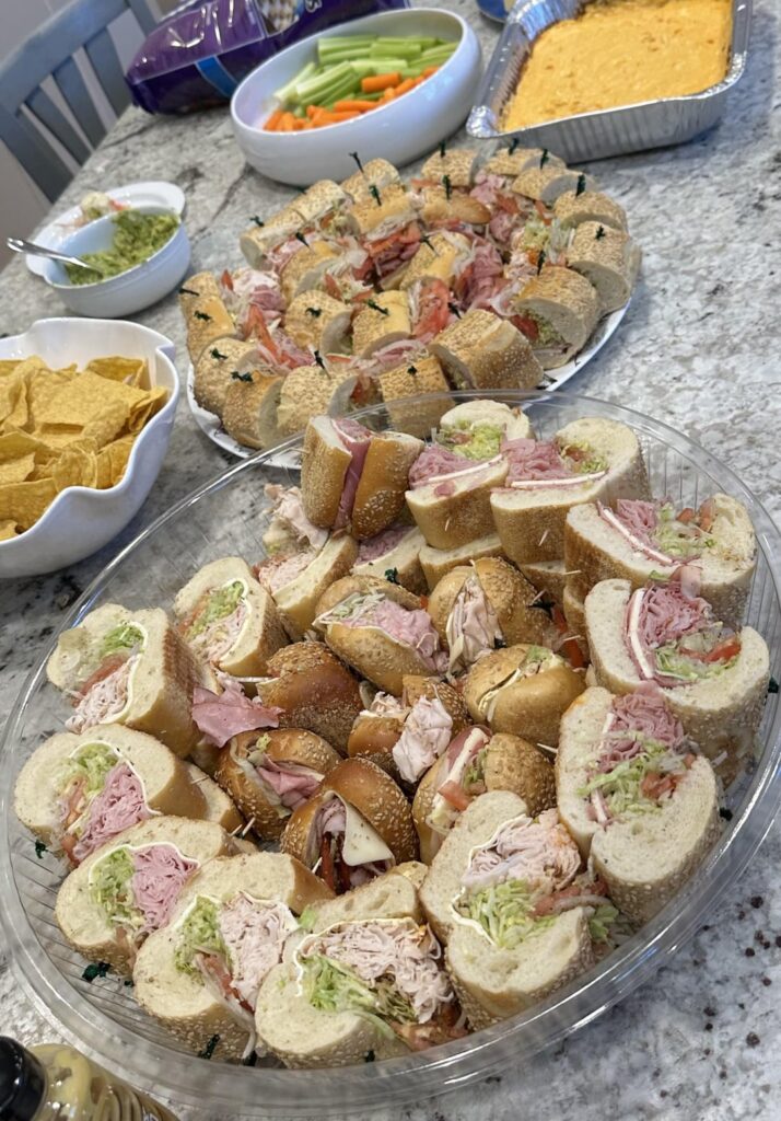 Thou who bringeth the hoagie tray is the hit of the party.