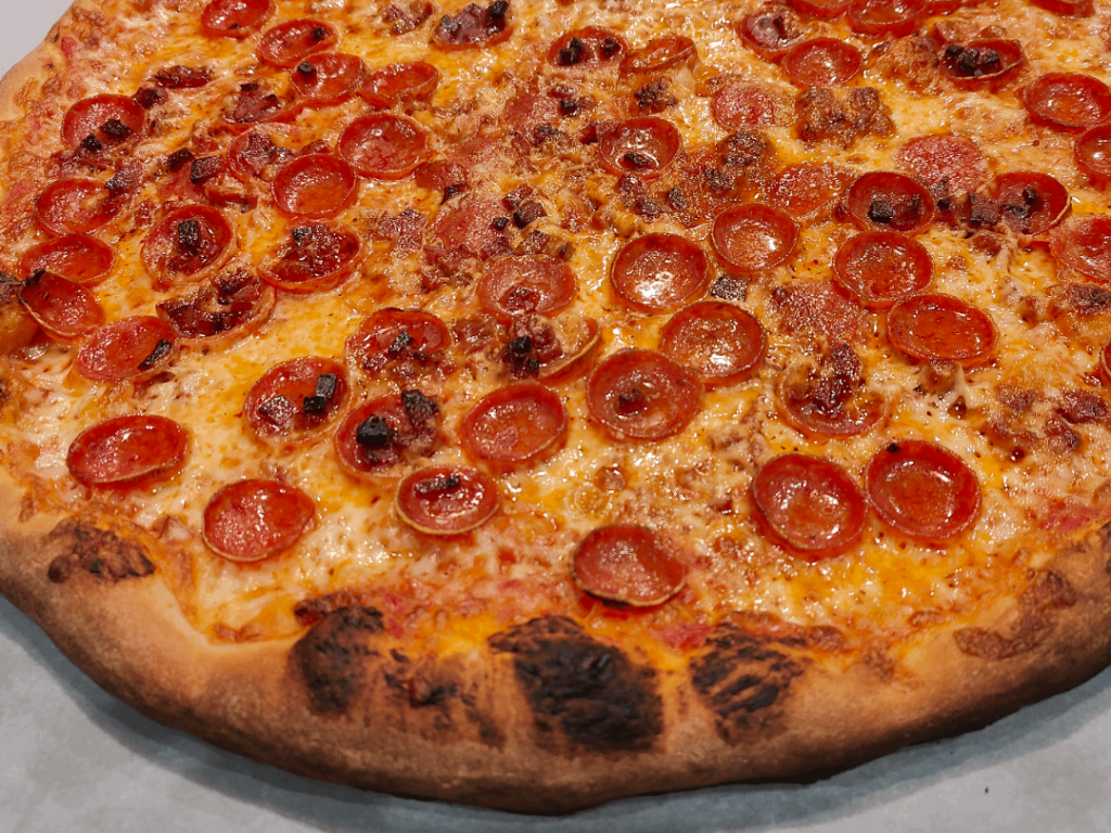 NY Pizza in home oven - 600 degree steel