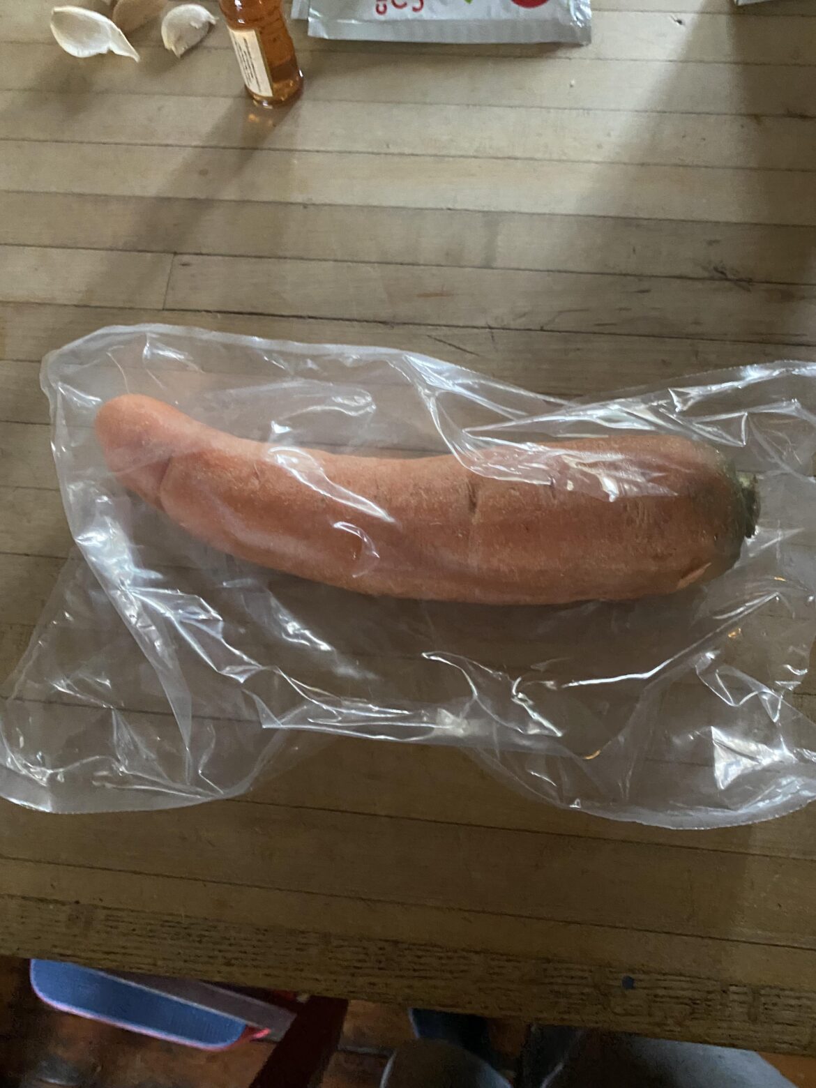 I got only carrot in my meal