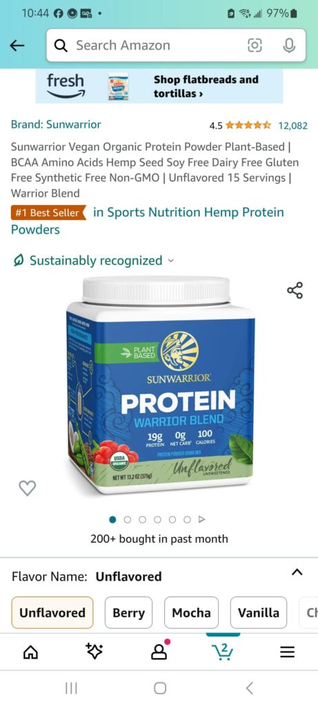 How do we feel about this protein powder?