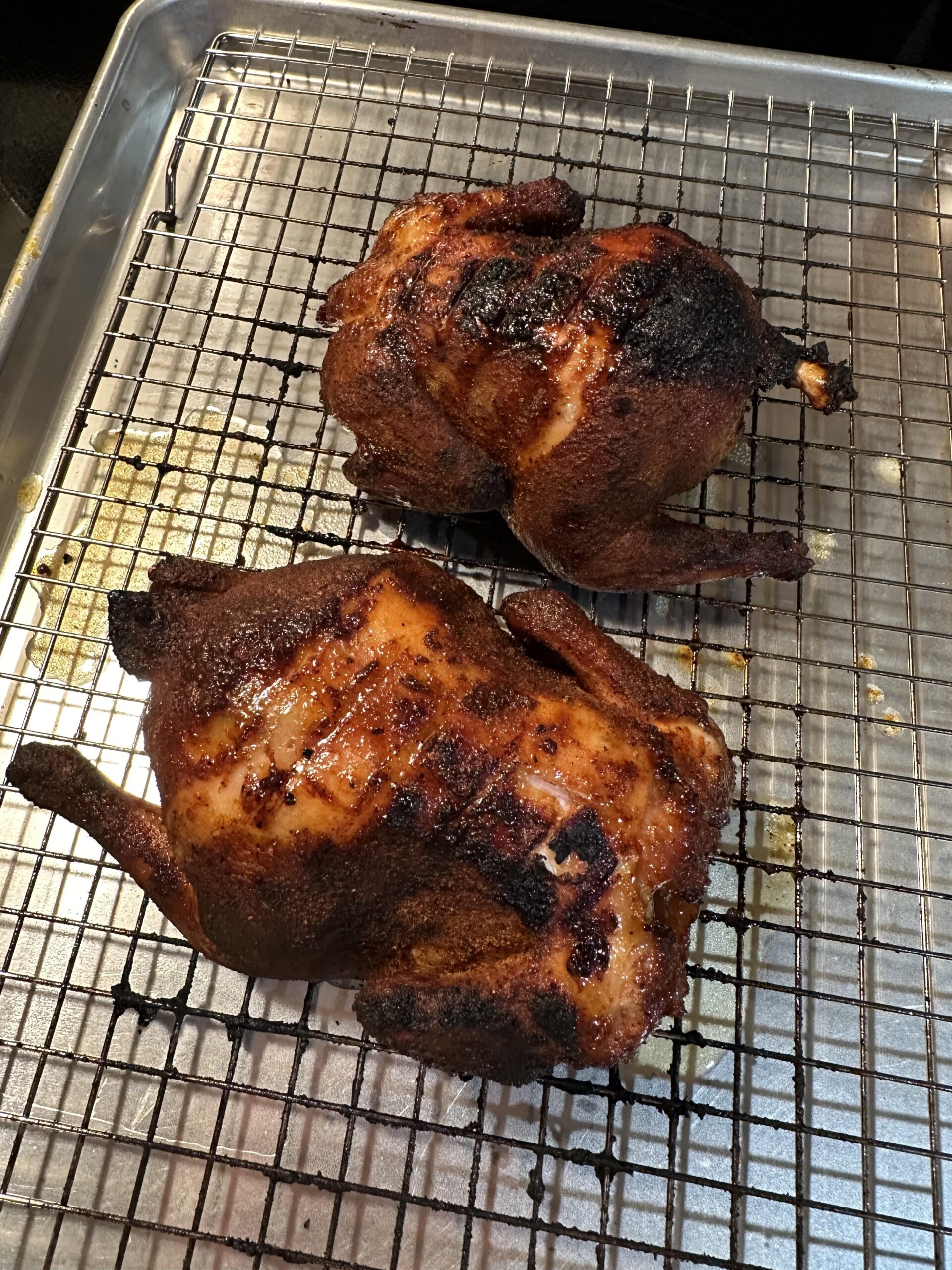 First time smoking Cornish hens Dining and Cooking
