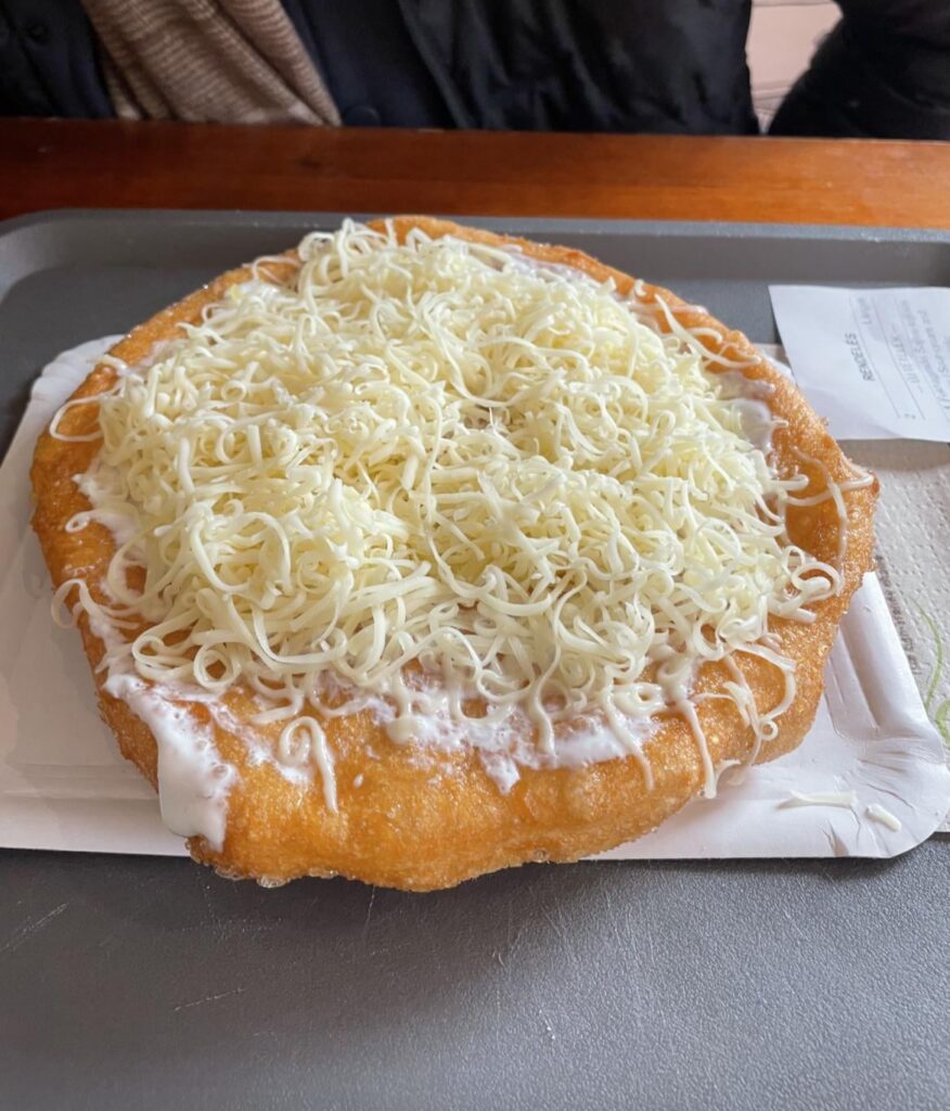 [I ate] Hungarian Lángos