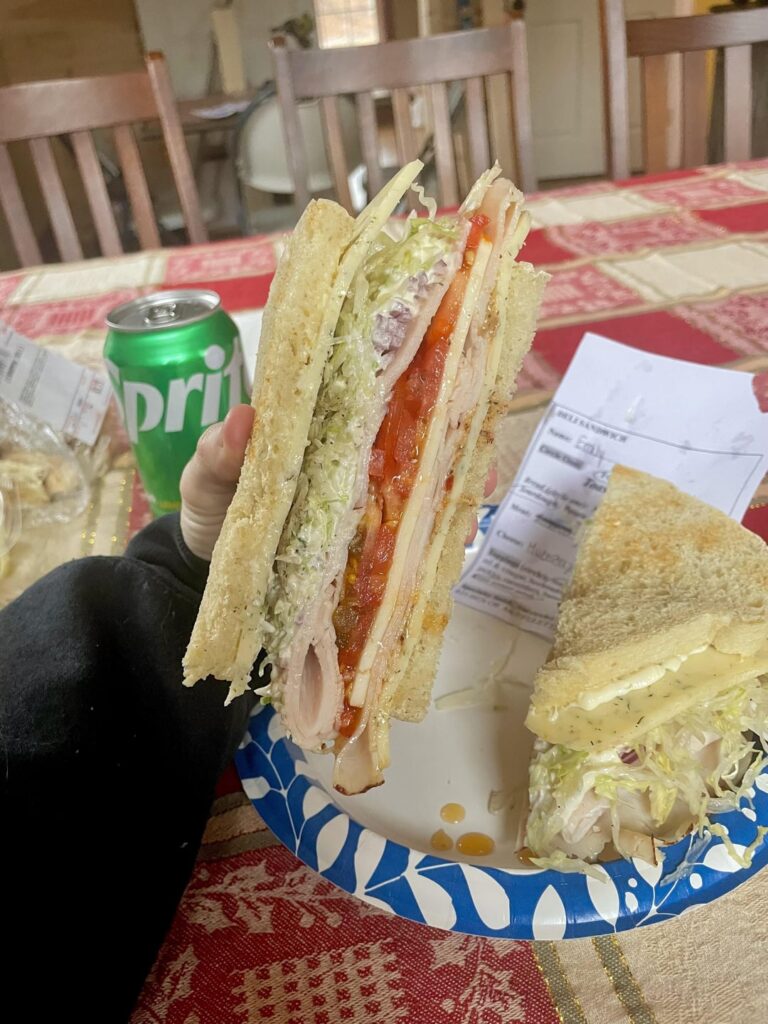 Went back to the Amish sandwich place today!