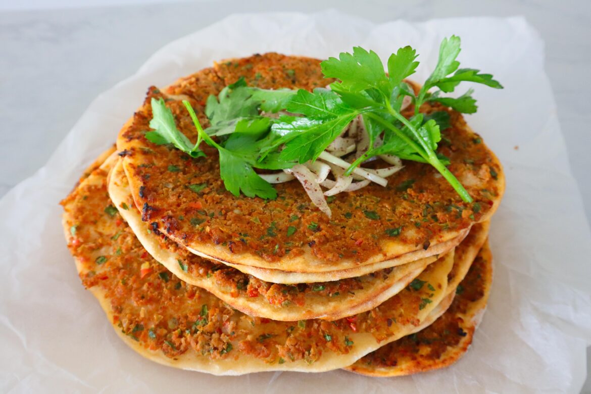 Homemade Lahmacun- Turkish “Pizza”