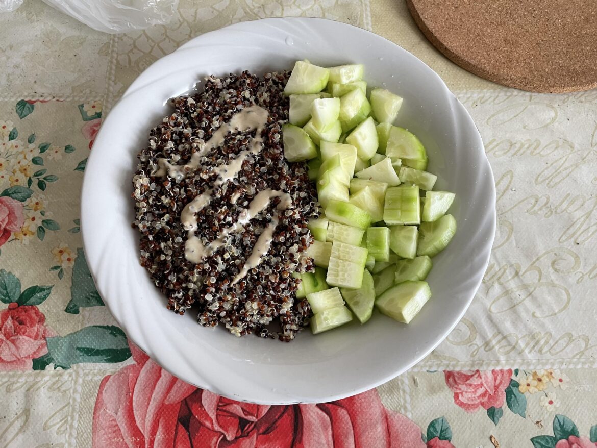 First time cooking quinoa!