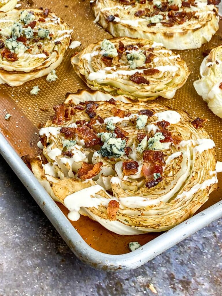 Loaded Cabbage Steaks