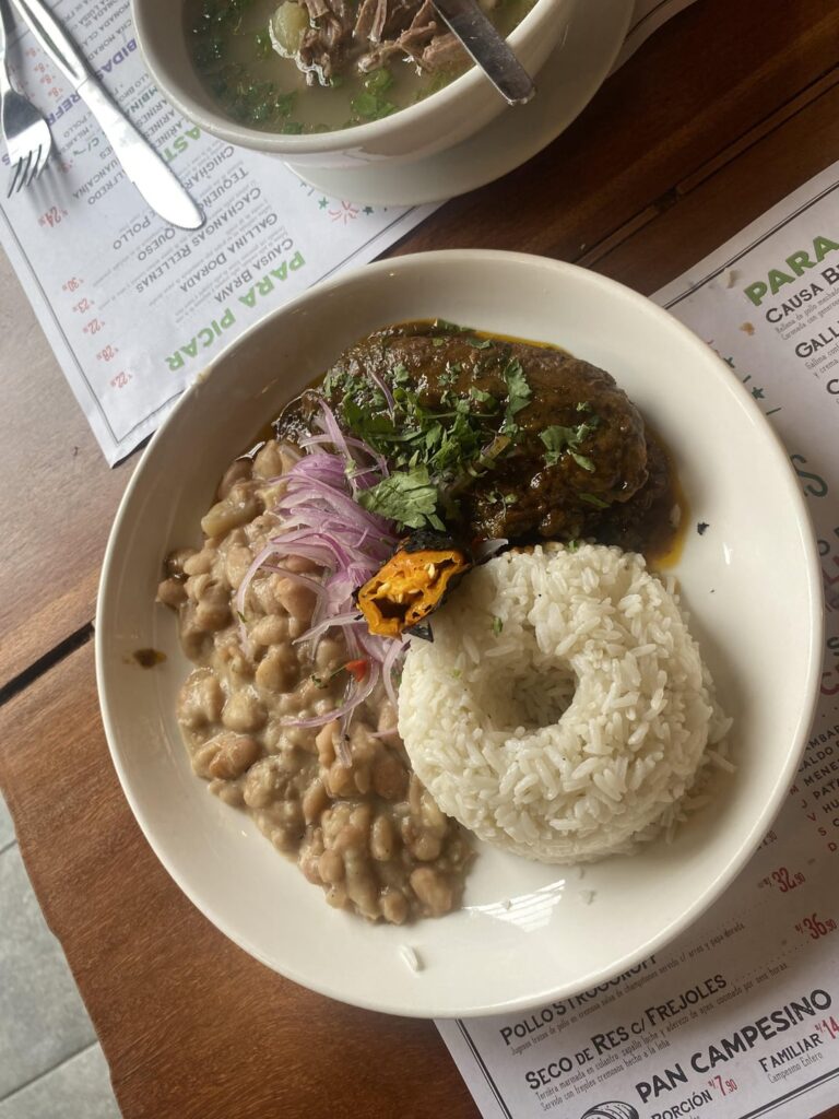 Peruvian food is the best!