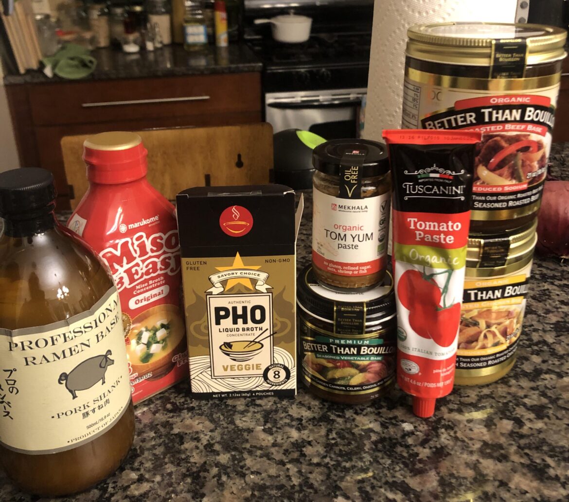 Building my Hello Fresh pantry
