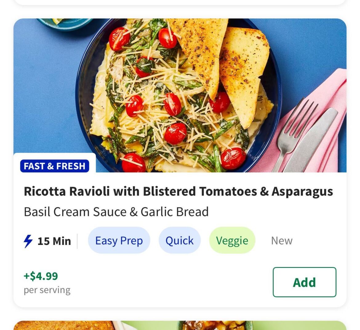 How is this an upcharged meal?!