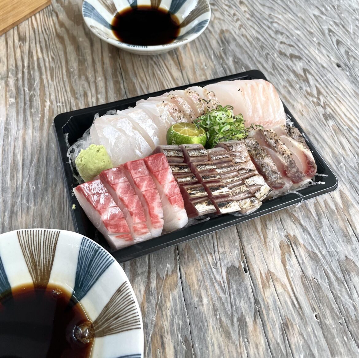 assorted sashimi in Penghu, Taiwan assorted sashimi in Penghu, Taiwan