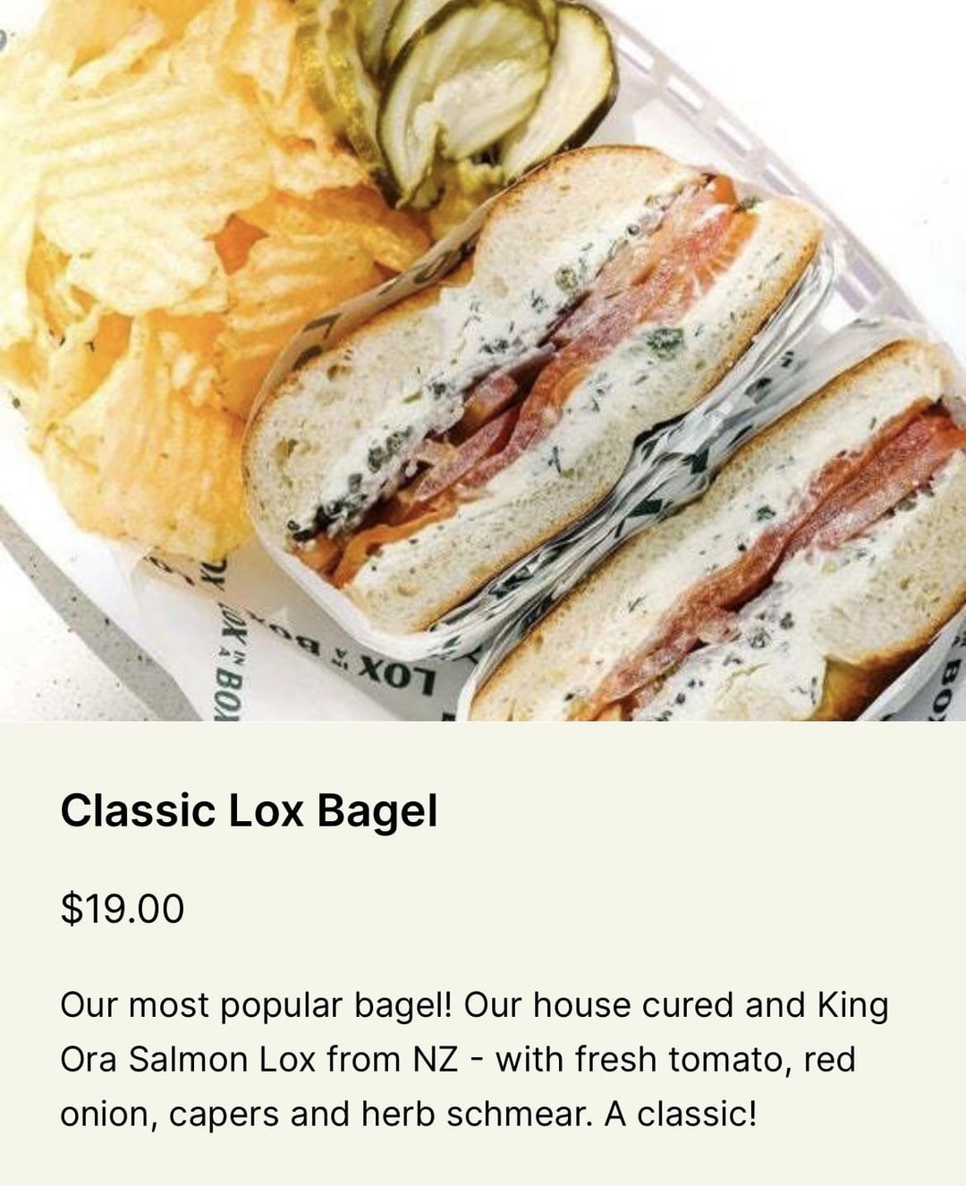 Calorie Estimate for Bagels Dining and Cooking