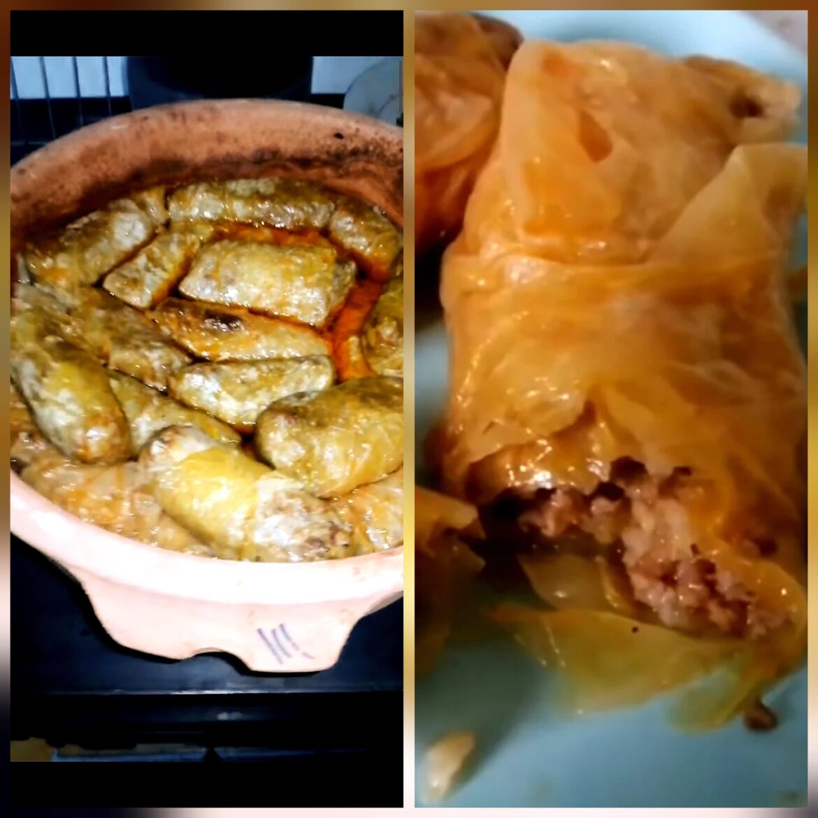 Homemade sarma with sauerkraut original recipe