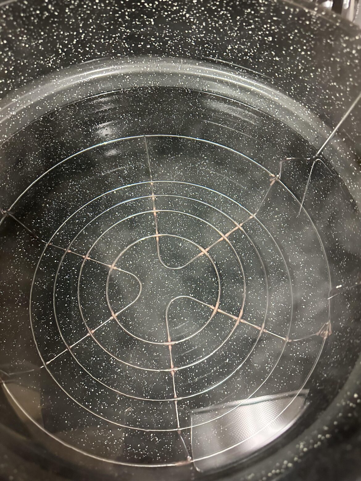 Jar rack turning pink?