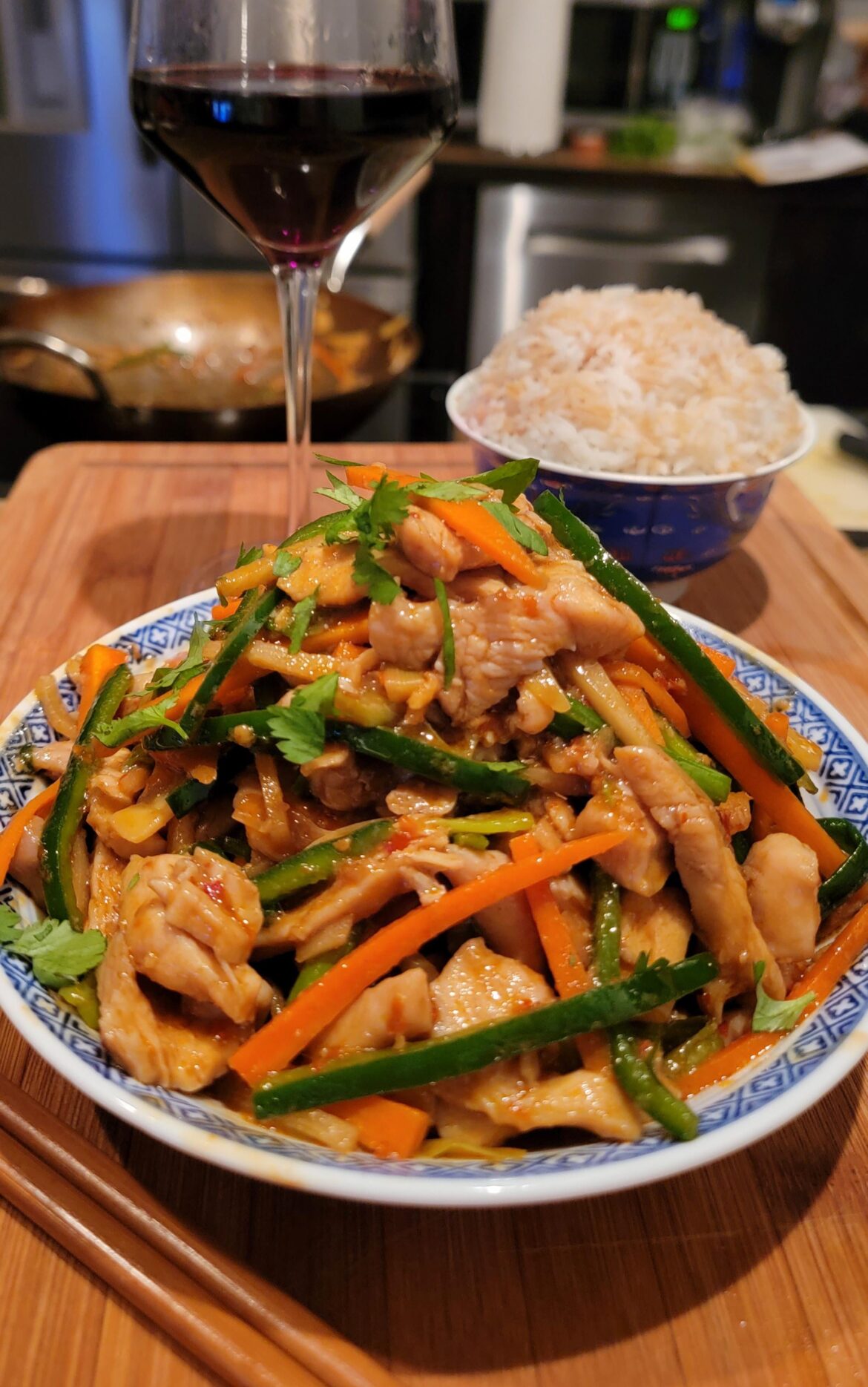 I Made Kenji's Shredded Chicken With Pickled Chiles and Carrots