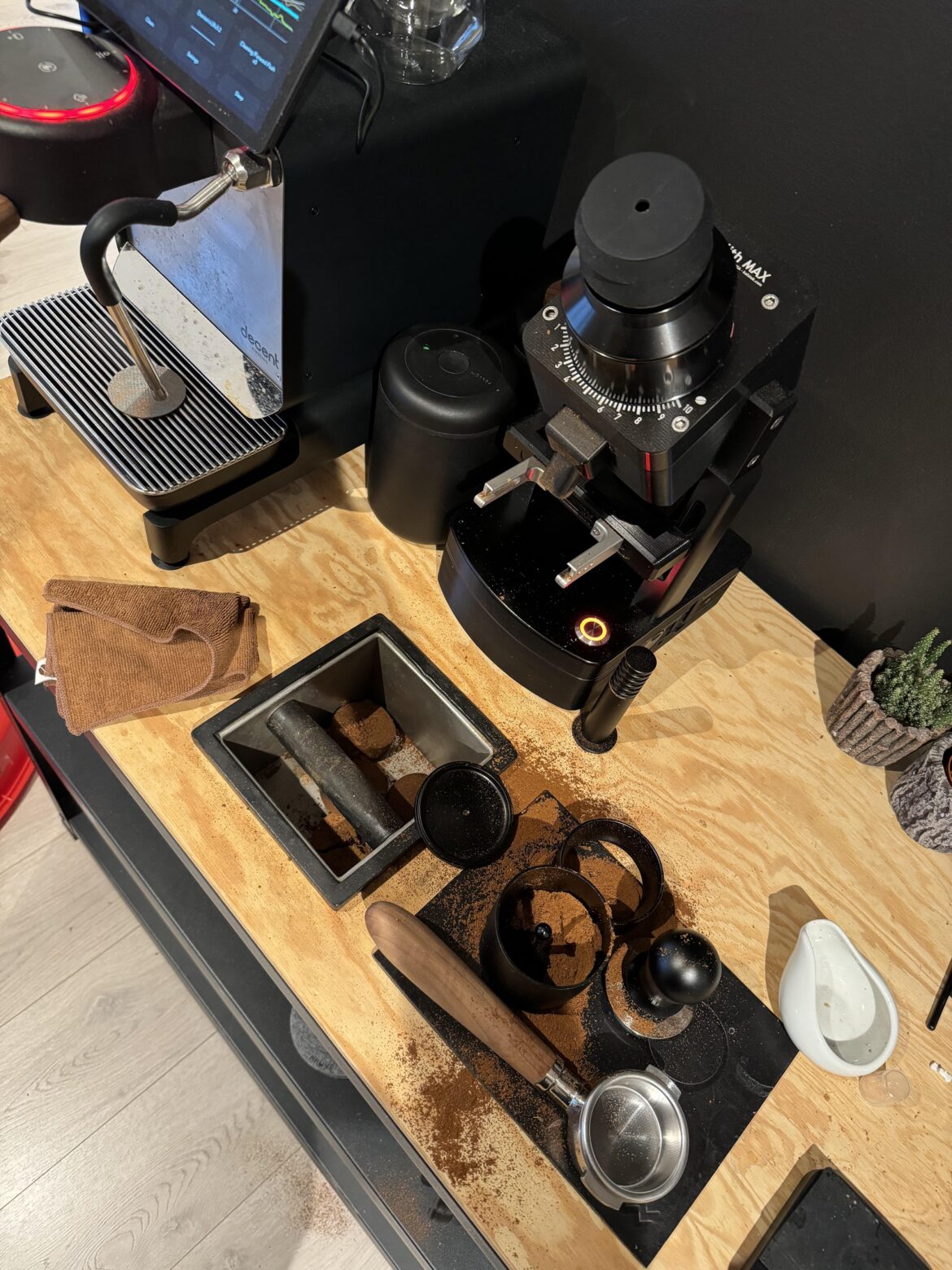 Use the Blind Shaker, Lance said. Get higher extraction, he said