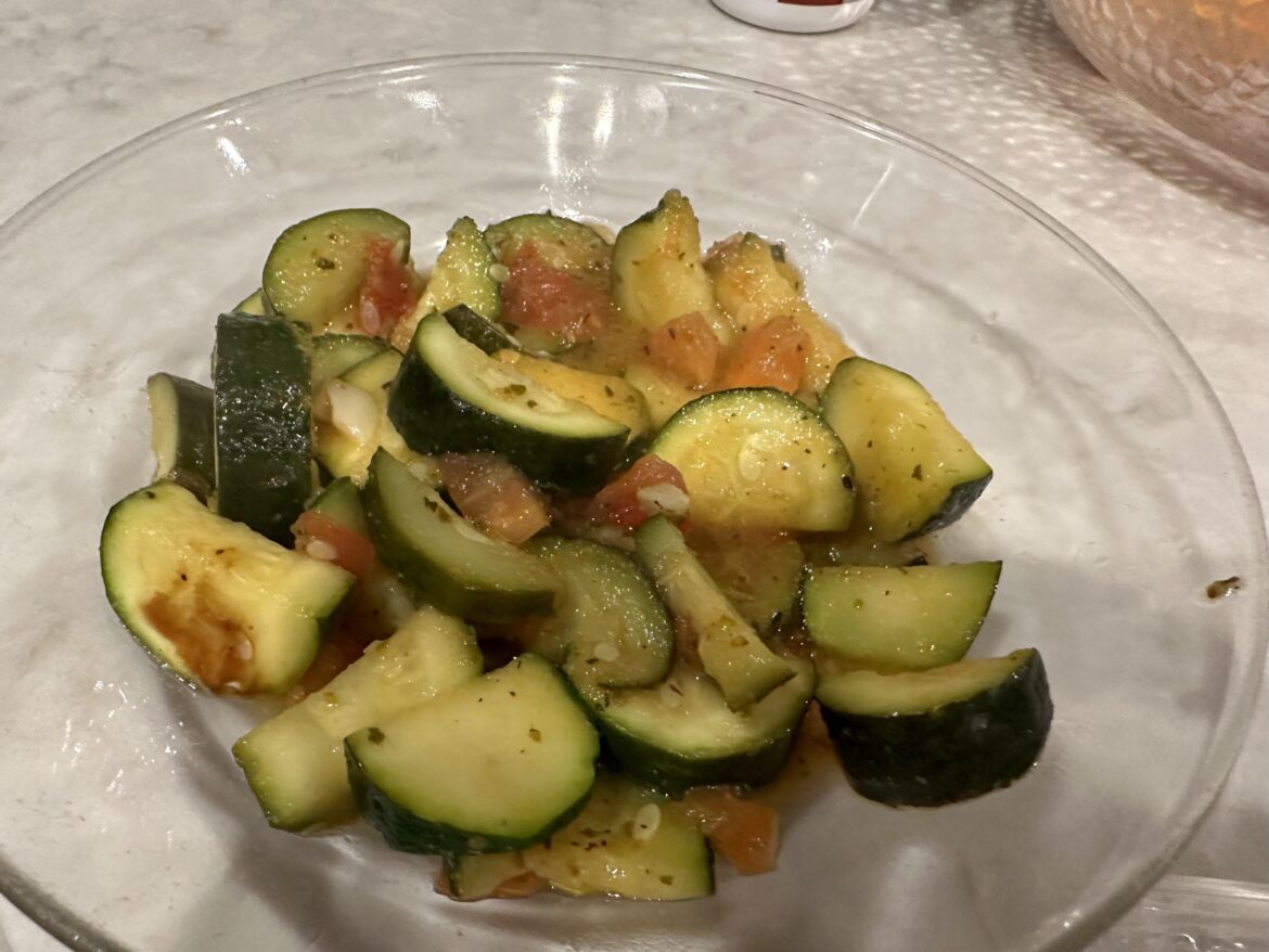 Zucchini sauté