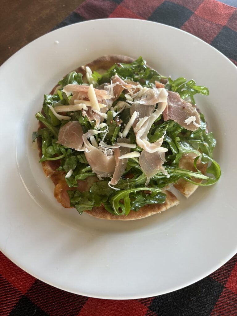 Sweet Heat Fig and Prosciutto Pizza